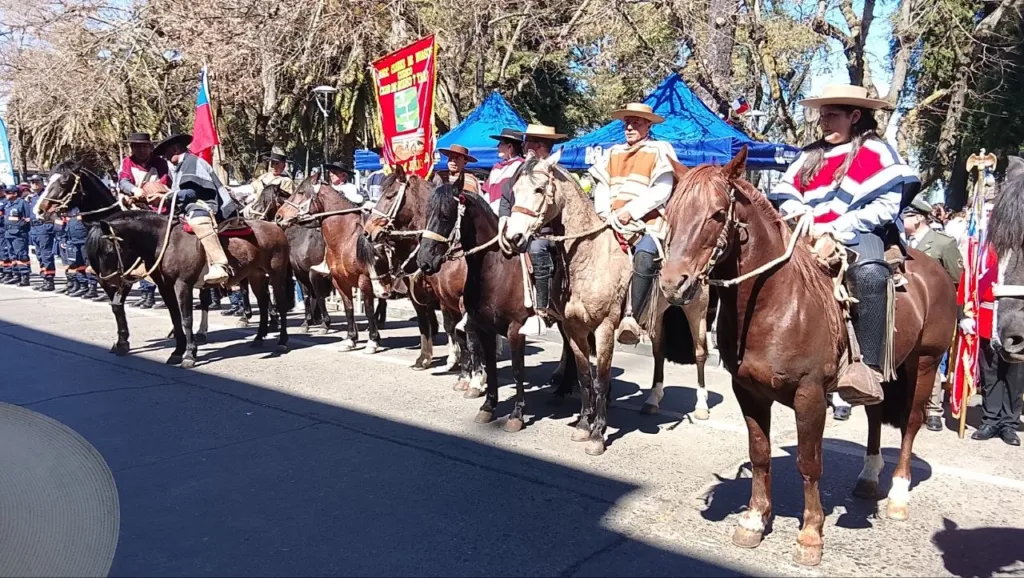 masiva convocatoria y emotivas tradiciones marcaron el desfile de fiestas patrias en molina 4