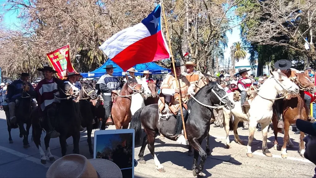 masiva convocatoria y emotivas tradiciones marcaron el desfile de fiestas patrias en molina 6